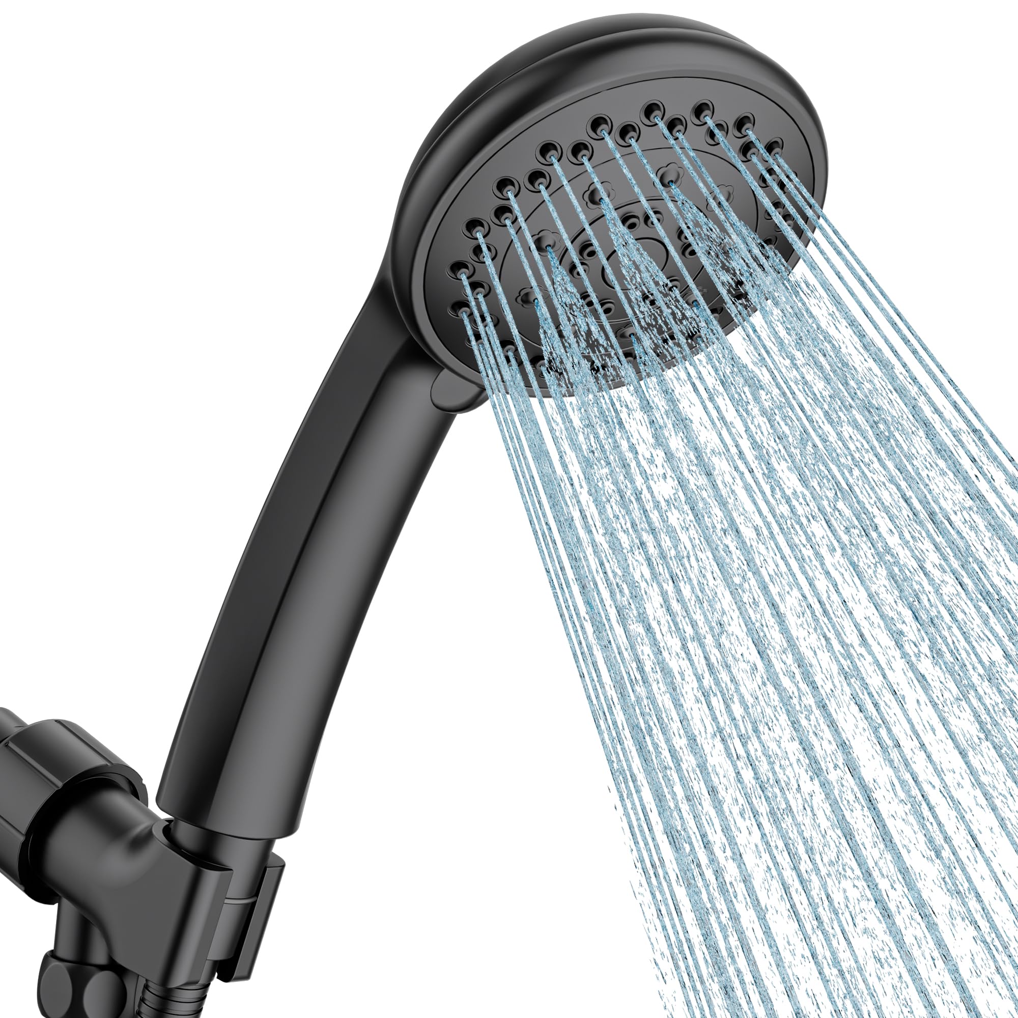 High Pressure Handheld Shower Head,5 Functions Powerful Water
